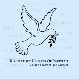 Logo of telegram channel regulatoryupdatesofpakistan — Regulatory Updates Of Pakistan