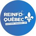 Logo de la chaîne télégraphique reinfocovidquebec - Réinfo Québec