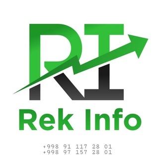 Telegram kanalining logotibi rek_info — Reklama Xizmati | @Rek_info