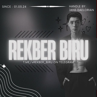 Logo of telegram channel rekber_biru — 𝐑𝐄𝐊𝐁𝐄𝐑 𝐁𝐈𝐑𝐔 :: OPEN