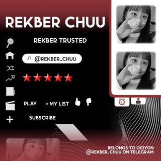 Logo saluran telegram rekber_chuu — 𝐑𝐄𝐊𝐁𝐄𝐑 𝐂𝐇𝐔𝐔 || CLOSE