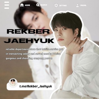 Logo saluran telegram rekber_jaehyuk — ⋆ ࣪˖ ࣪ 𝗥𝗘𝗞𝗕𝗘𝗥 𝗝𝗔𝗘𝗛𝗬𝗨𝗞.