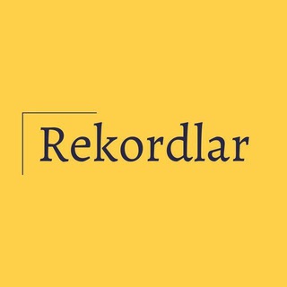 Логотип телеграм канала @rekordlaar — Rekordlar
