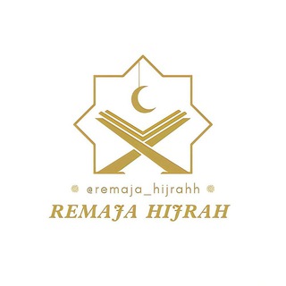 Logo saluran telegram remaja_hijrahh — - remaja hijrah