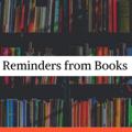 Logo saluran telegram remindersfrombooks — Reminders from Books