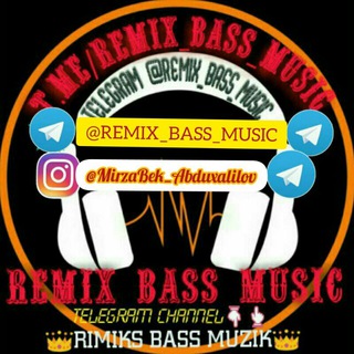 Telegram kanalining logotibi remix_bass_music — 👑RIMIKS BASS MUSIC👑