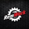 Логотип телеграм канала @remworksservice — REMWORKSERVICE - VAG сервис в Москве