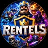 Логотип телеграм канала @ren7els_cr — Рэнтелс | Clash Royale✨