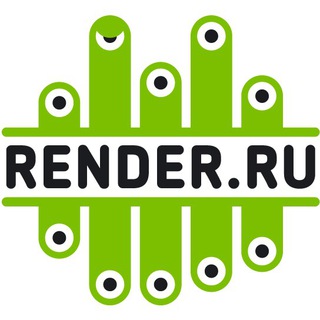 Логотип телеграм канала @render_ru — RENDER.RU