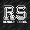 Логотип телеграм канала @renderschool — RENDER SCHOOL 🎓