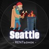 Логотип телеграм канала @rentinseattle — 🏡 Жилье в Сиэтле ⛺️
