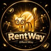 Логотип телеграм канала @rentway — RentWay аренда Telegram-подарков