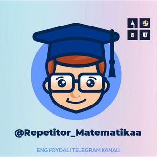 Telegram kanalining logotibi repetitor_matematikaa — 𝗥𝗲𝗽𝗲𝘁𝗶𝘁𝗼𝗿_𝗠𝗮𝘁𝗲𝗺𝗮𝘁𝗶𝗸𝗮𝗮