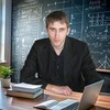 Логотип телеграм канала @repetitor_po_matematike100 — Репетитор по математике