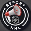 Логотип телеграм канала @reportnhl — REPORT NHL | НХЛ