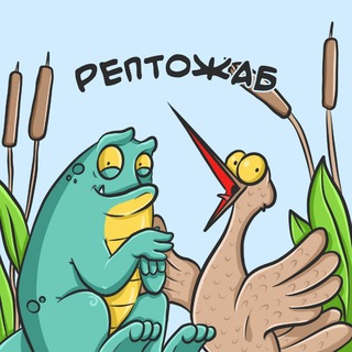 Логотип телеграм канала @reptotoad — РЕПТОЖАБ