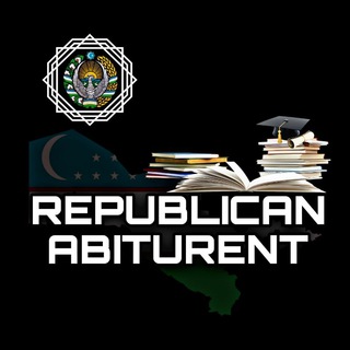 Logo saluran telegram republican_abituriyent — 🎓REPUBLICAN_ABITURIYENT | Rasmiy