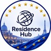 Логотип телеграм -каналу residencehub — Residence Hub |ВНЖ та легалізація в EU 🇪🇺