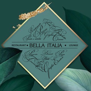 Логотип телеграм канала @restbella — Bella Italia-lounge restaurant
