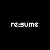 Логотип телеграм -каналу resume_ua — re:sume | Робота UA