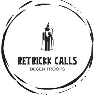 Logo of telegram channel retrickkcalls — DEGEN TROOPS || RETRICKK CALLS