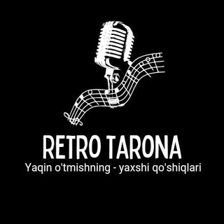Telegram kanalining logotibi retrotaronaa — Retro tarona 🎵