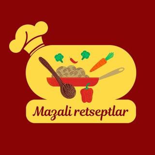 Telegram kanalining logotibi retseptlar_pishiriqlar_tortlar — Mazali Retseptlar👩🏻‍🍳