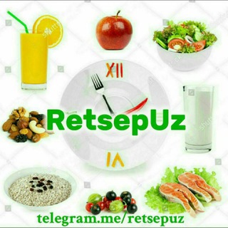 Telegram kanalining logotibi retsepuz — 🍓🍇🍎RETSEPUZ PP TAOMLAR🍓🍇🍎