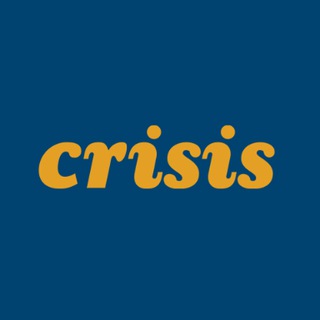 Logotipo del canal de telegramas revistacrisis - revista crisis