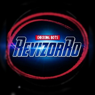Логотип телеграм канала @revizorrbot — • RevizorRo • checking bots