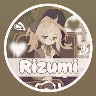 Логотип телеграм канала @rgrizumi — 💭 Rizumi | Ризуми