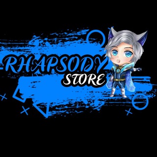 Logo saluran telegram rhapsodystore — ⚡ RHAPSODY STORE ⚡