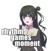 Логотип телеграм канала @rhythmgamesmoment — rhythm games moment