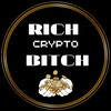 Логотип телеграм канала @richcryptobitch — RICH CRYPTO BITCH