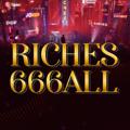 Logo saluran telegram riches666all — RICHES666ALL ข่าวสาร