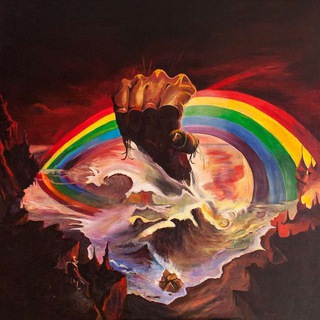 Логотип телеграм канала @richieblackmoresrainbow — Rainbow 🎶