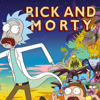Логотип телеграм канала @rickandmorty4season — Рик и Морти 4 сезон