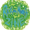 Логотип телеграм канала @rickandmortyzine — Rick and Morty Zine
