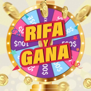 Logotipo del canal de telegramas rifa_y_gana - 𝓡𝓲𝓯𝓪 𝔂 𝓖𝓪𝓷𝓪 💵🎩