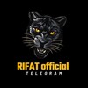Логотип телеграм канала @rifatofficial2025 — RIFAT official®