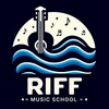 Логотип телеграм канала @riffmusicschool — Музыкальная студия RiFF в Кольцово