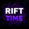 Логотип телеграм канала @rifttime — RIFTTIME bedrock Анархия на твоём телефоне