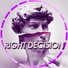 Logo of telegram channel right_decision_it — RIGHT DECISION (Приватный канал)