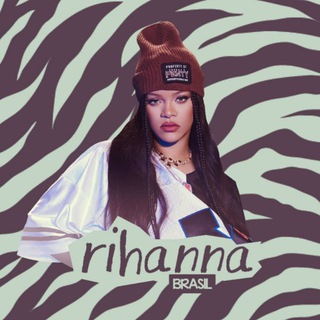 Logotipo do canal de telegrama rihannabr - Rihanna Brasil