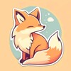 Логотип телеграм канала @rijiyliss — Рыжий Лис 🦊
