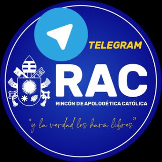 Logotipo del canal de telegramas rinconrac - RAC (Rincón de Apologética Católica)