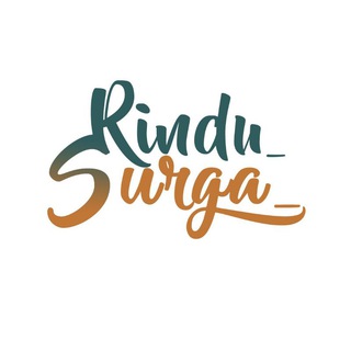 Logo saluran telegram rindusurga — Rindu Surga (Motivasi Quran)