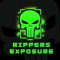 Logo saluran telegram rippersexposures — Rippers exposures