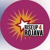 Logo of telegram channel riseup4rojavaeng — RiseUp4Rojava