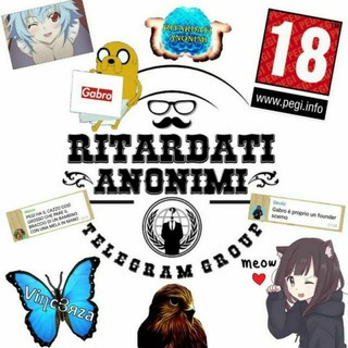 Telgraf kanalının logosu ritardatianonimi — 😜 RITARDATI ANONIMI 👻